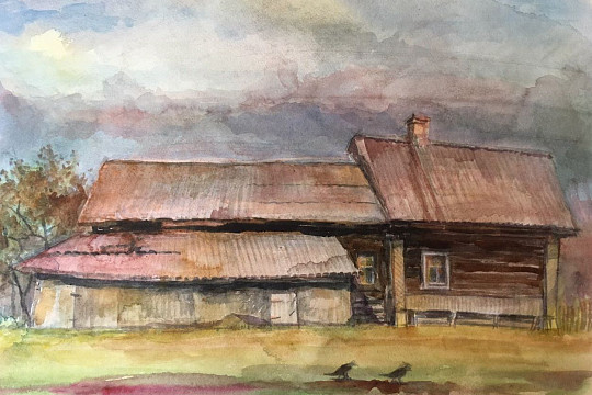 Вдохновиться энергией села Старое Вологодского района можно на выставке Эдуарда Игнатьева